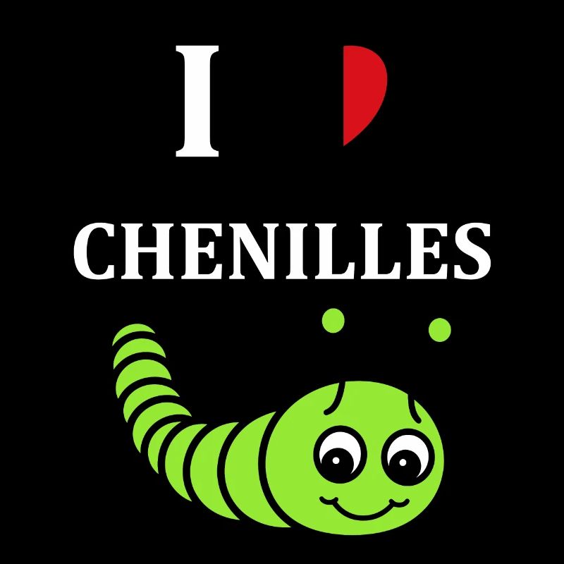 Chenilles insecte Amour petite chenille
