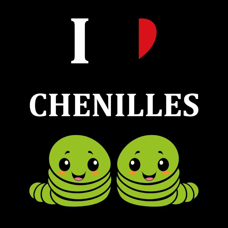 Chenilles insecte Amour petite chenille