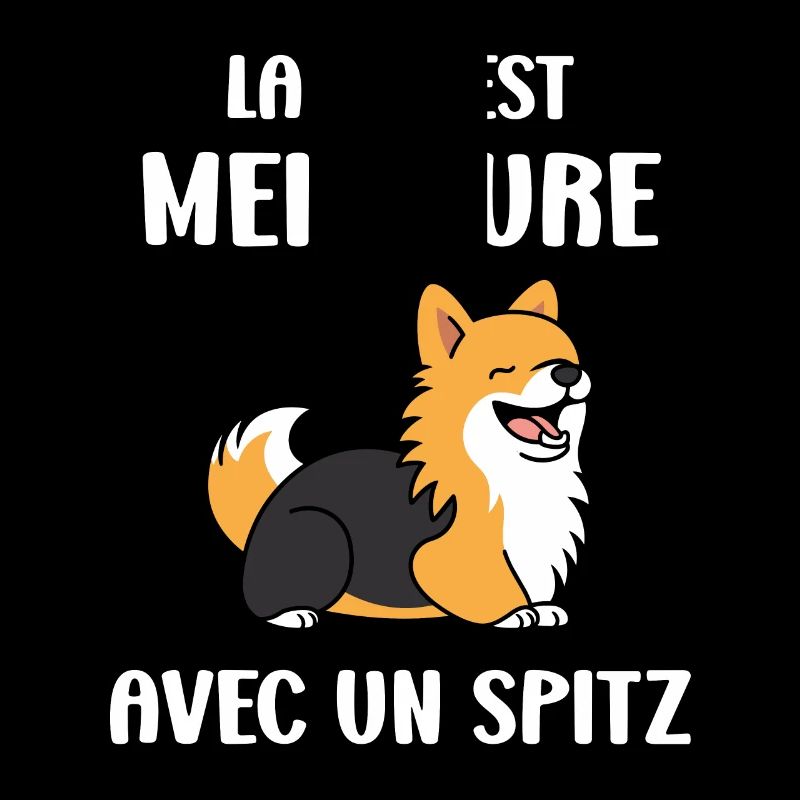Humour chien Spitz