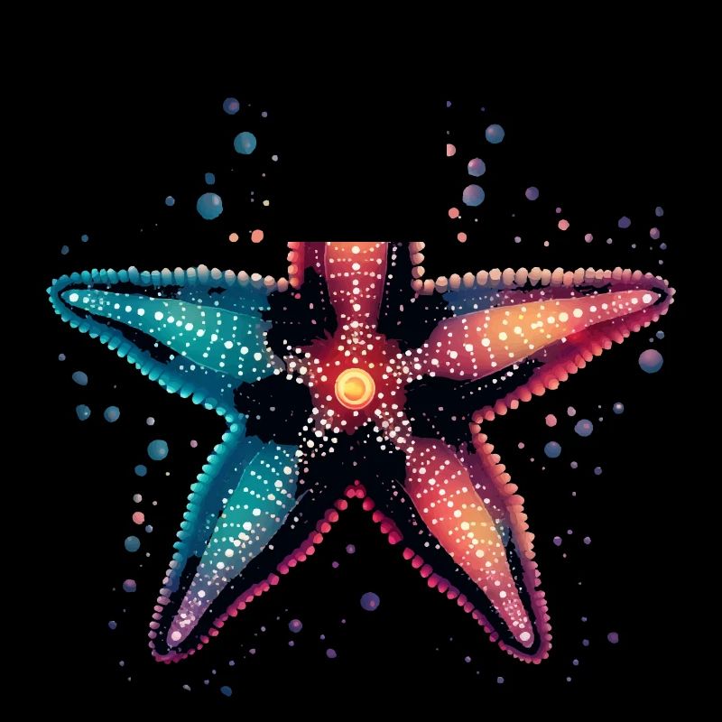Étoile de mer pour les fans de créatures marines Idée cadeau vacances