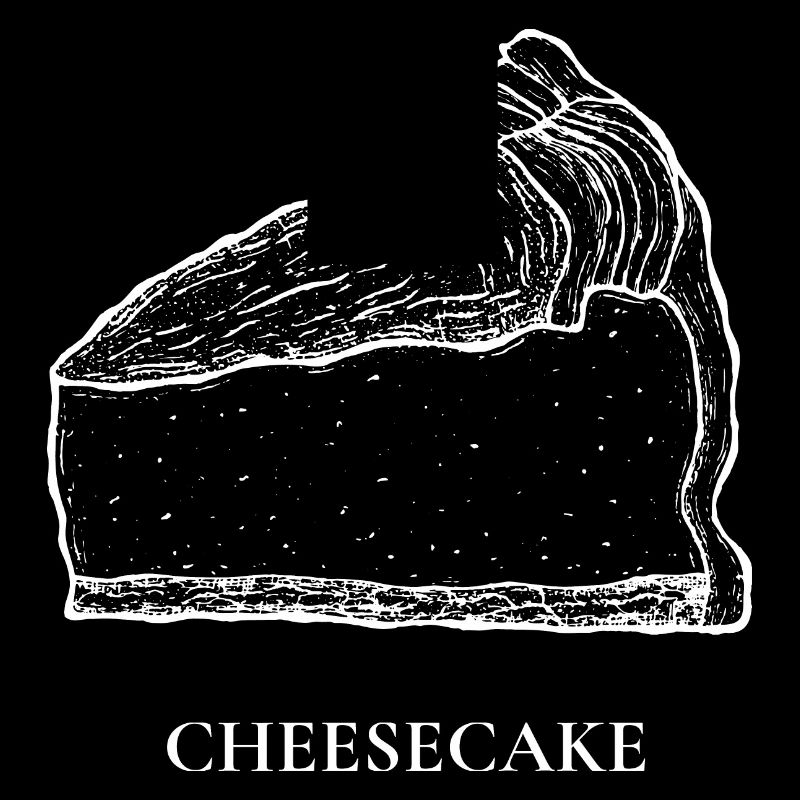 Dessin de gâteau au fromage