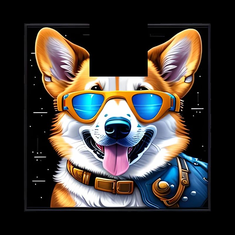 Futuristischer Corgi