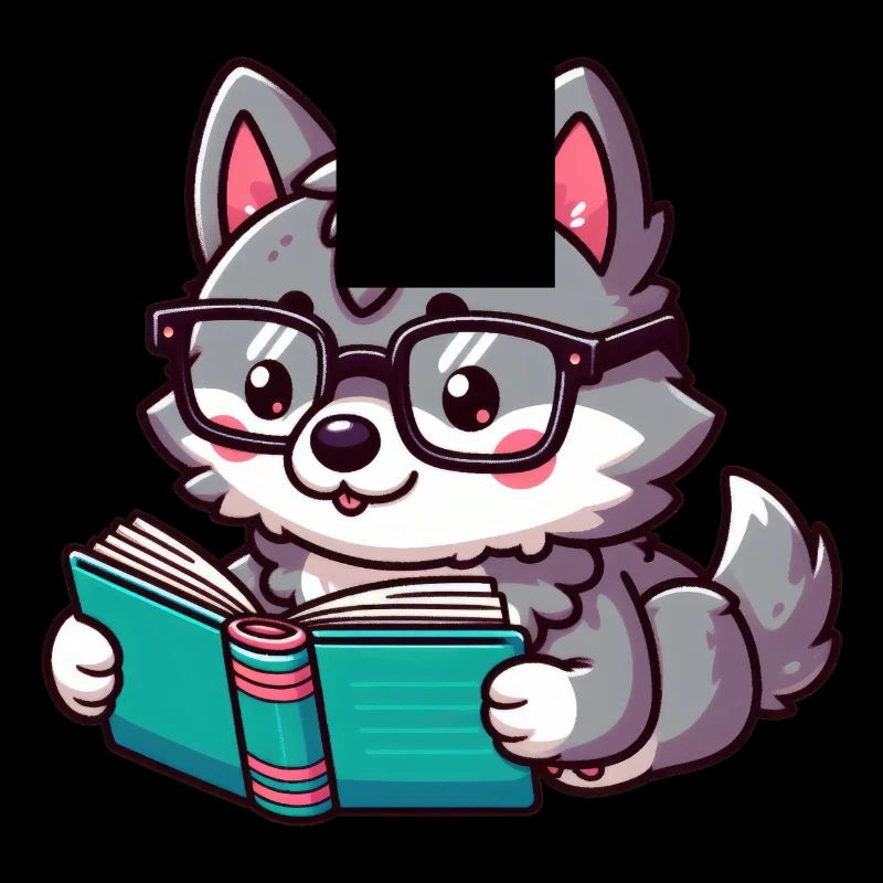 Le loup de la lecture douce