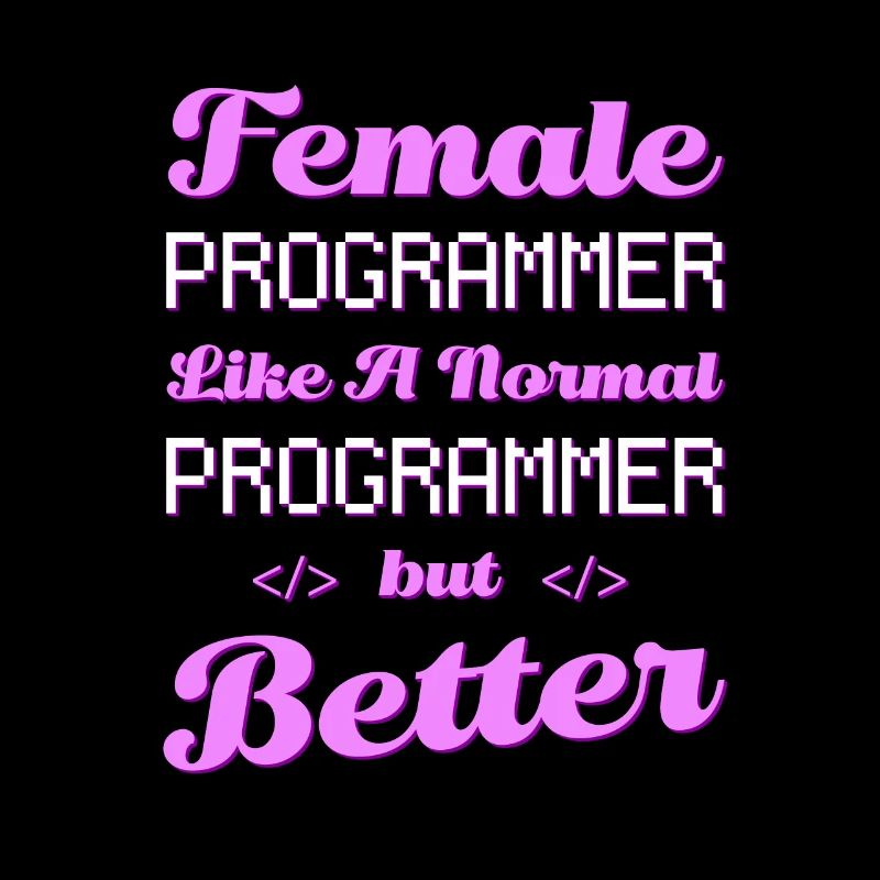 Développeur Coder Programmeur Femme