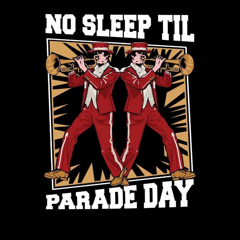 marching band, trombone, parade