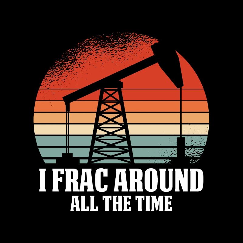 Ölfeld Bohrinsel Fracking