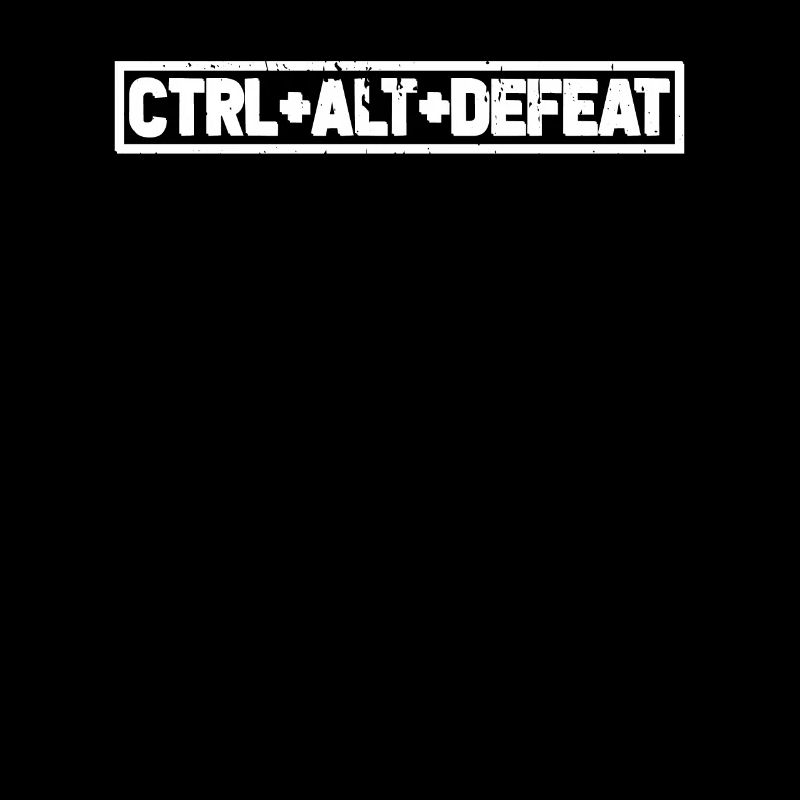 Gamer Gaming Keyboard Shortcuts Ctrl Alt Defeat