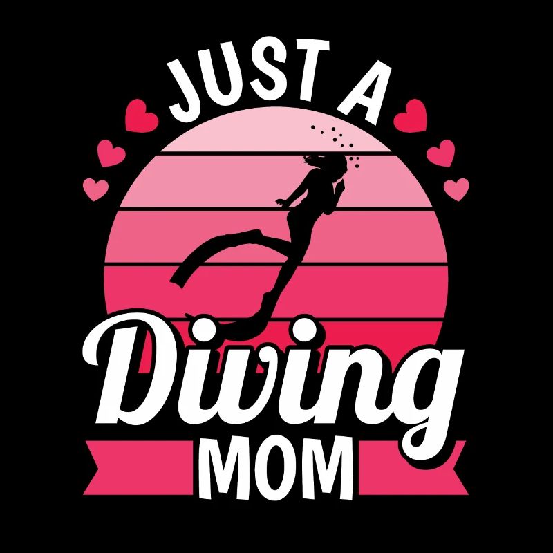 Diving Diver Just A Diving Mom