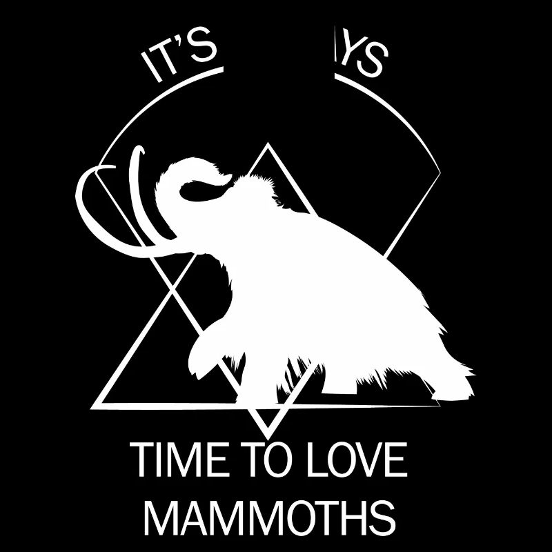 Lustiges Mammut Steinzeit Eiszeit Design Urzeit