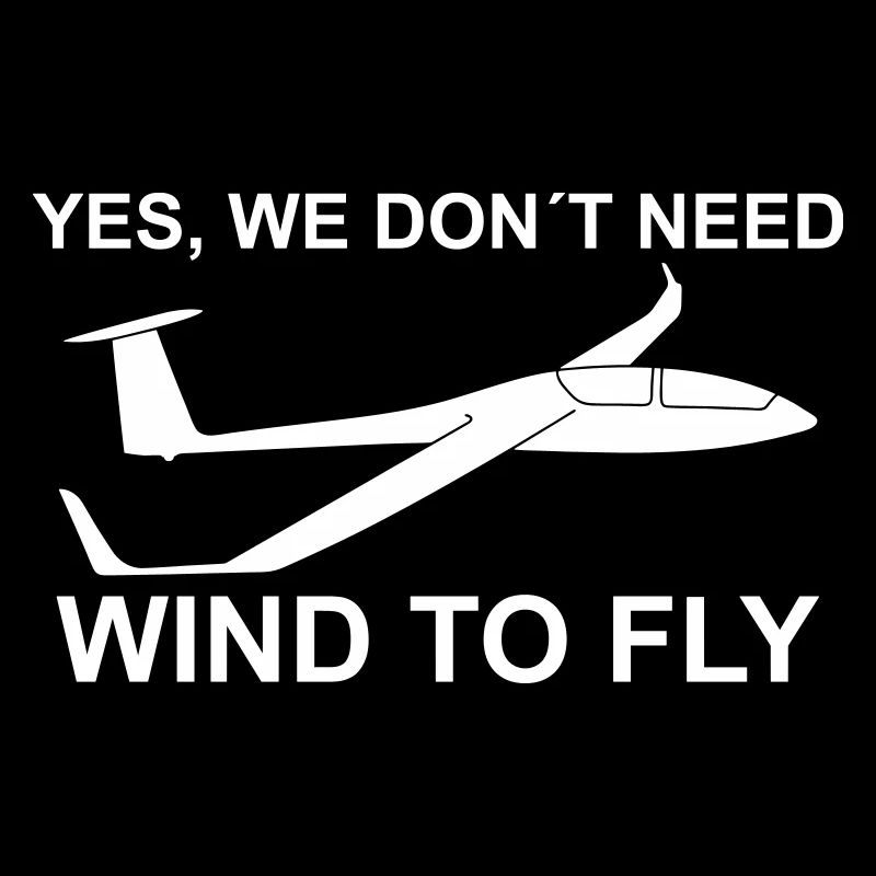 Wind Glider Pilot Thermique disant Glide Pilot