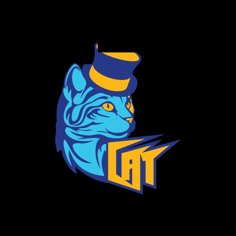 Chat bleu / chat bleu