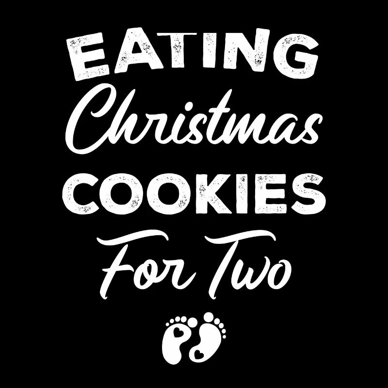 Manger des biscuits de Noël pour deux Noël