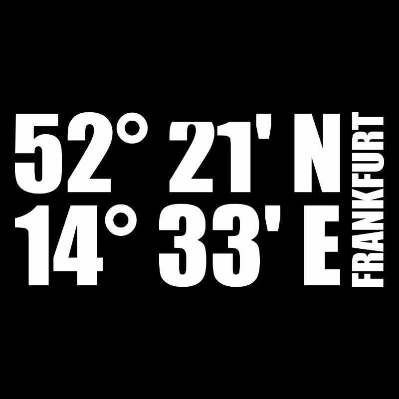 Frankfurt (Oder) Koordinaten