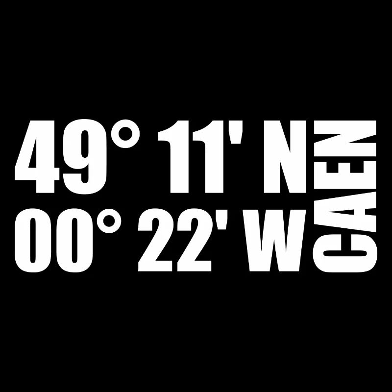 Caen Coordinates