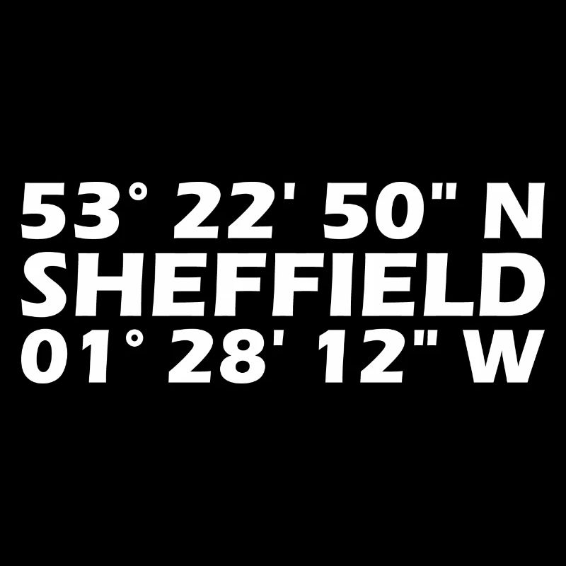 Coordonnées de Sheffield