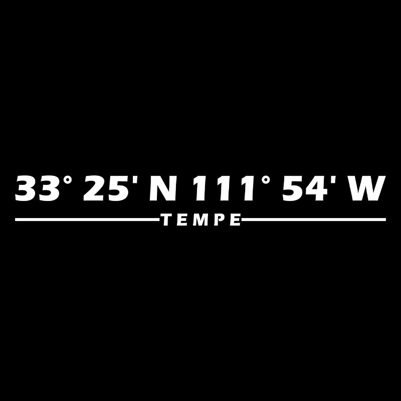 Tempe coordinates