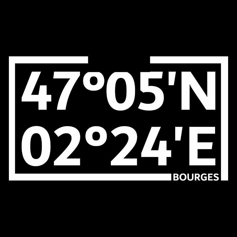 Bourges coordinates