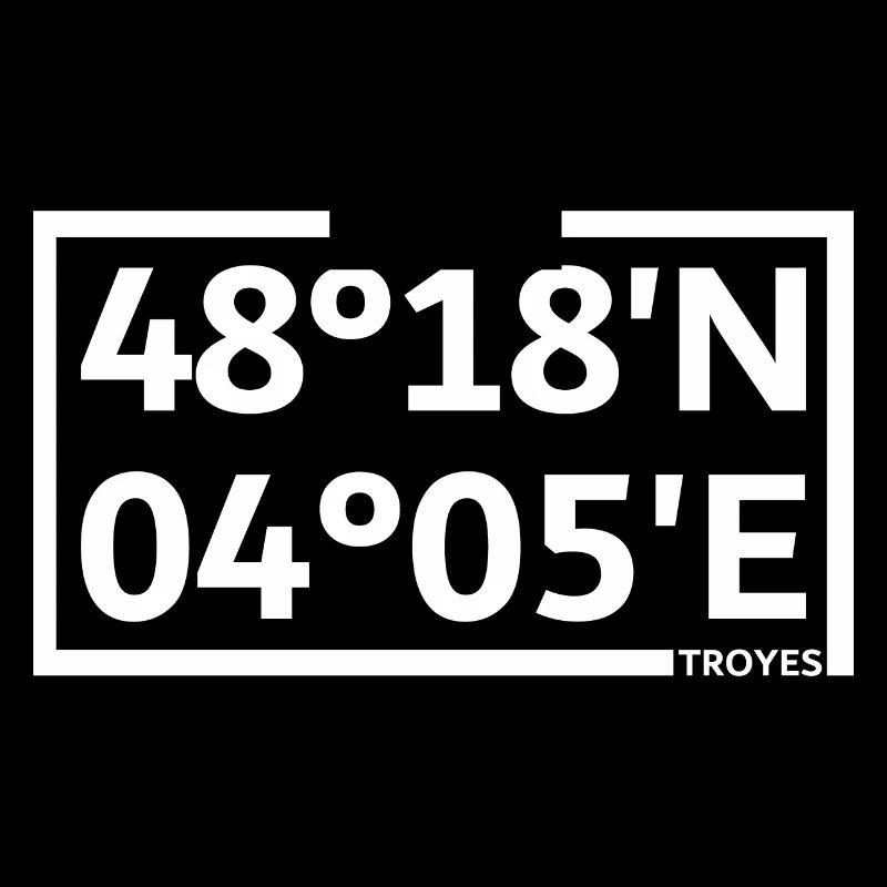 Troyes coordinates