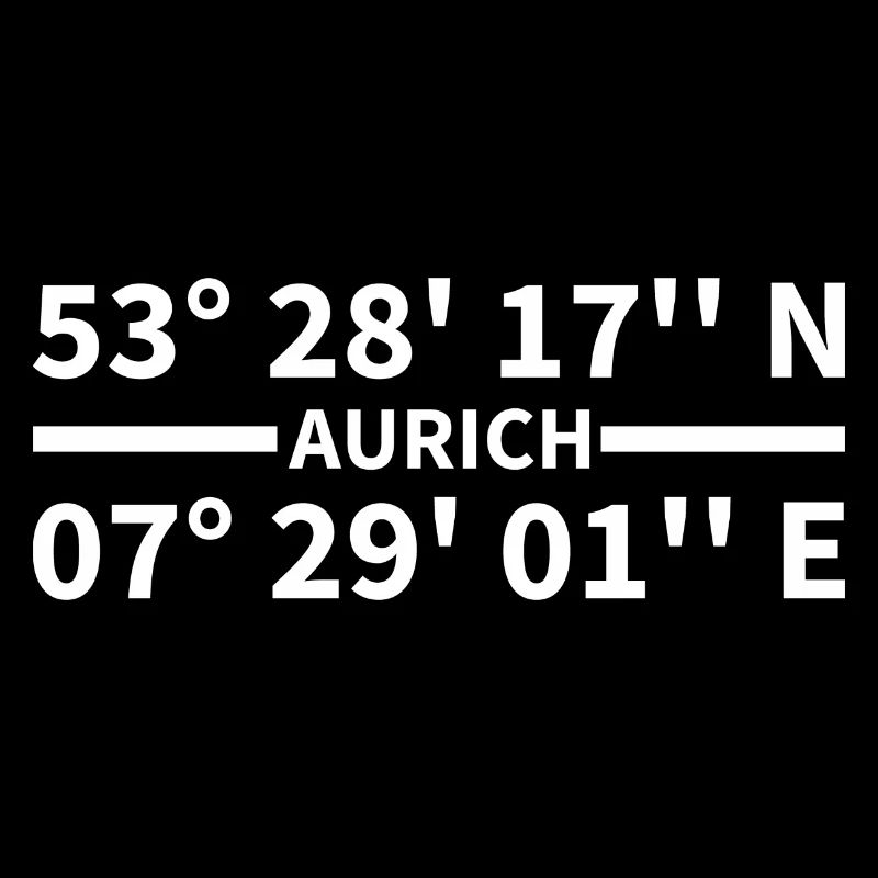 Aurich Koordinaten