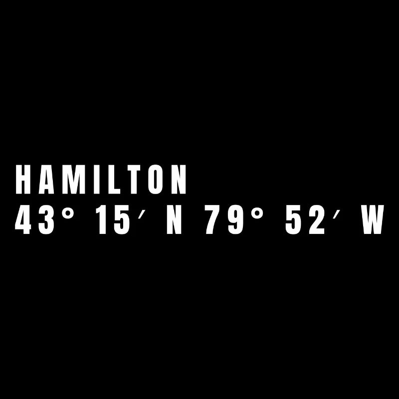 Coordonnées Hamilton, Canada