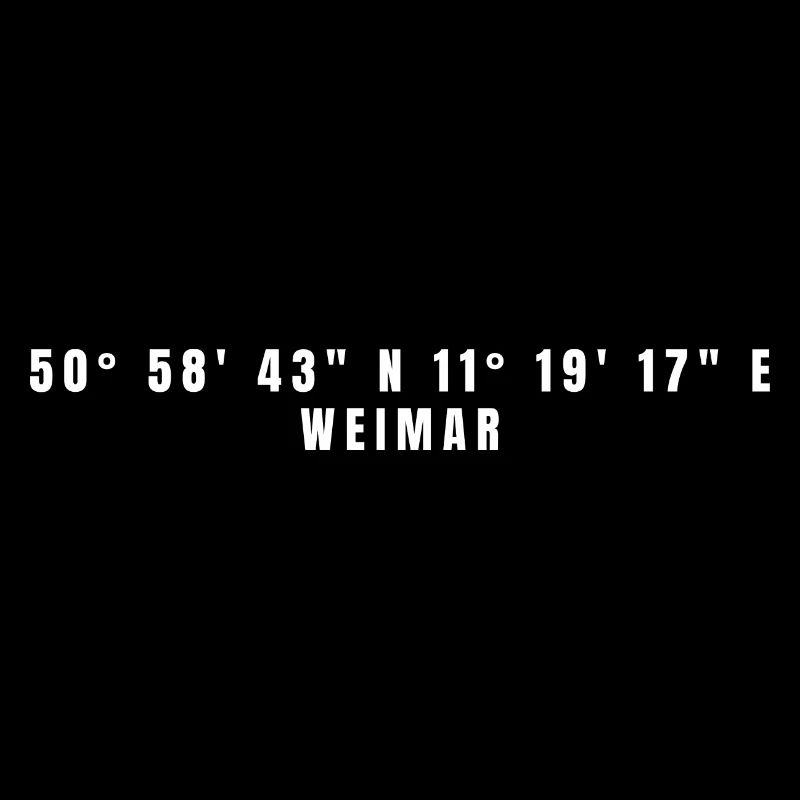 Weimar Thuringia Coordinates