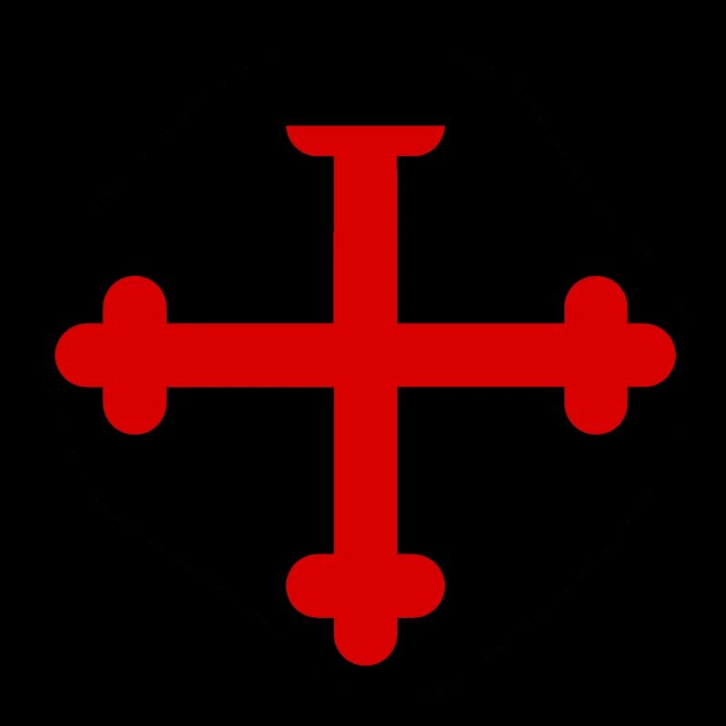 Knights Templar Cross - Templar - Balkenkreuz