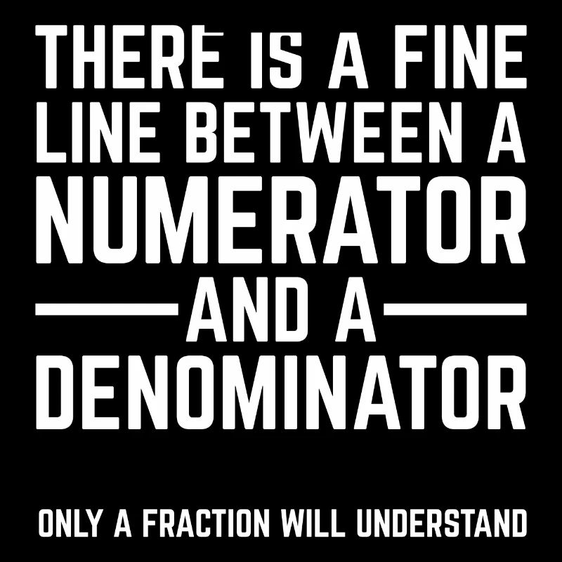 There is a fine line between a Numerator Cadeau