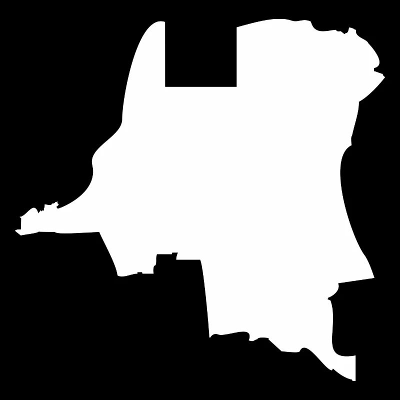 Drapeau de la carte du Congo
