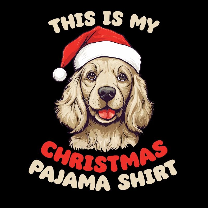 Cocker Spaniel Noël Pyjama Chiens