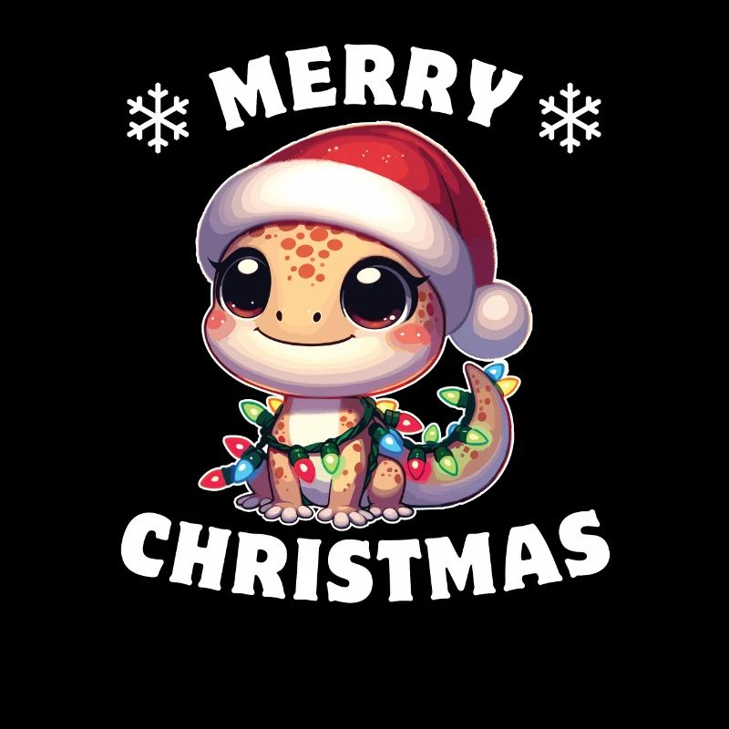 Fées de Noël Gecko léopard