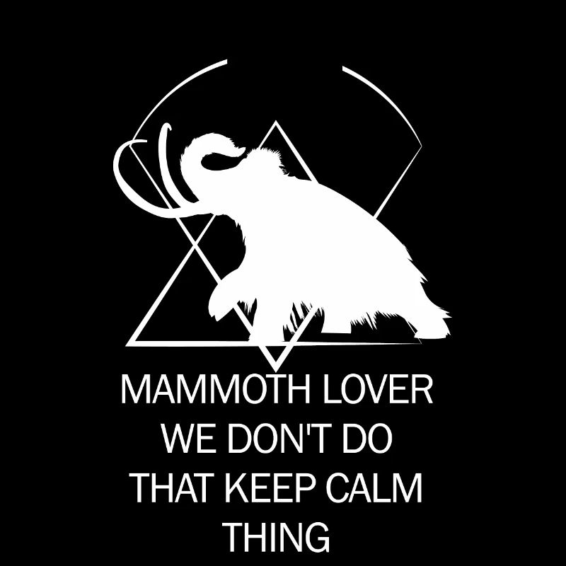 Funny Mammoth Stone Age Ice Age Design Prehistoric