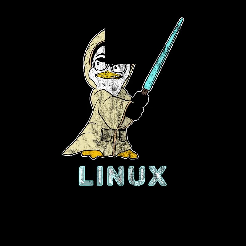 Nerd Linux informaticien développeur de logiciels Linux