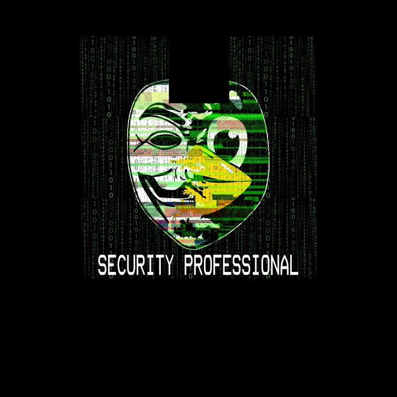 Cyber Security Professional Hacker Maske Linux