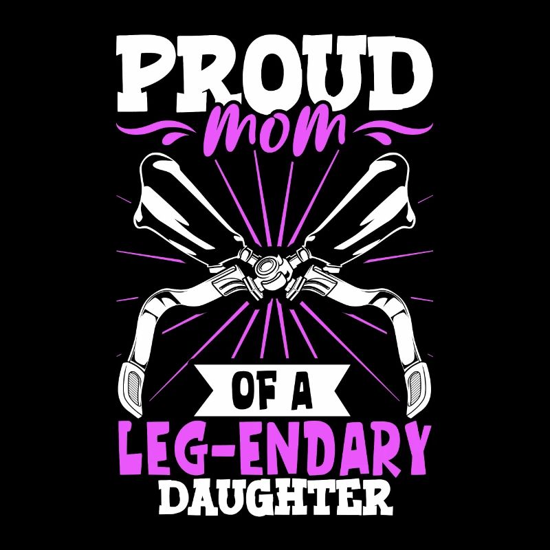 Stolze Mutter - Beinprothese