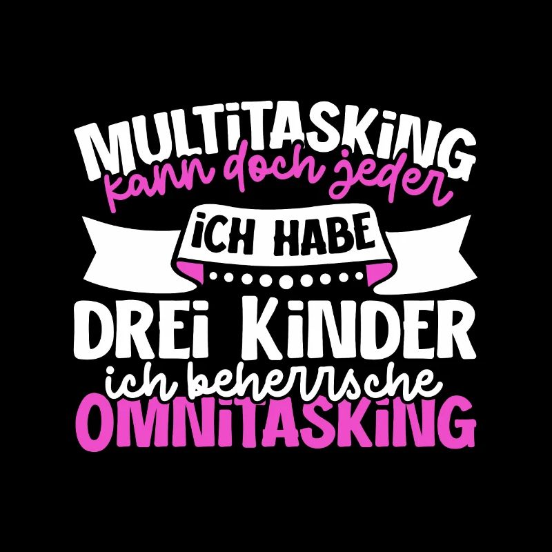 Multitasking kann jeder - Mutter und Kinder
