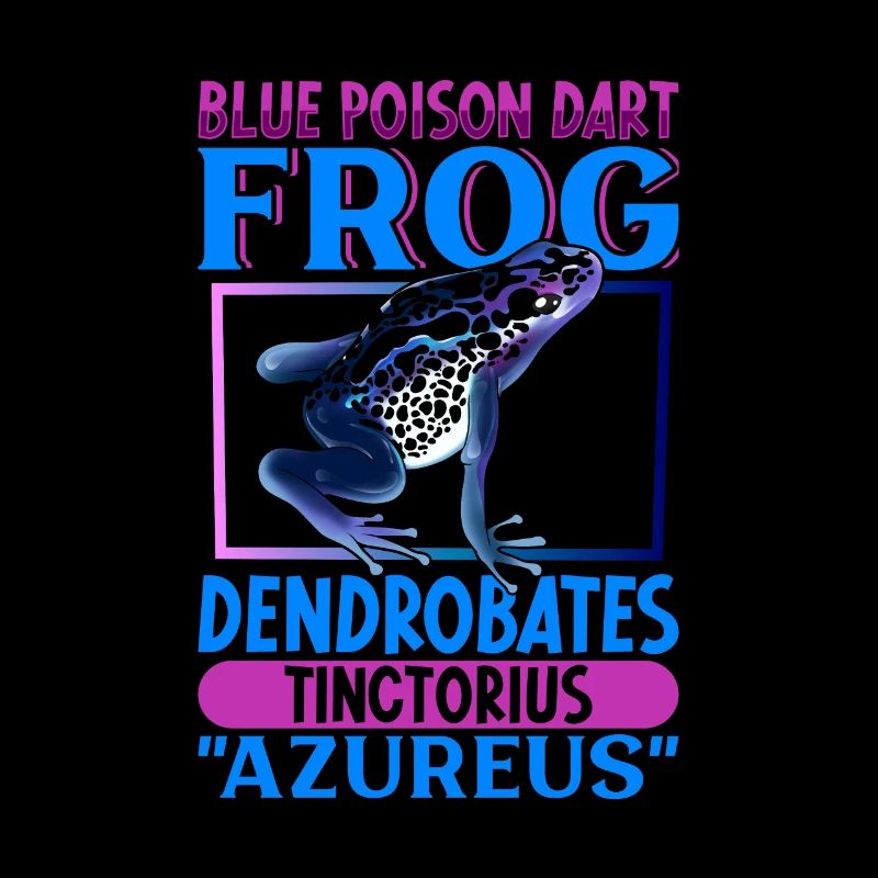 Blue poison dart frog
