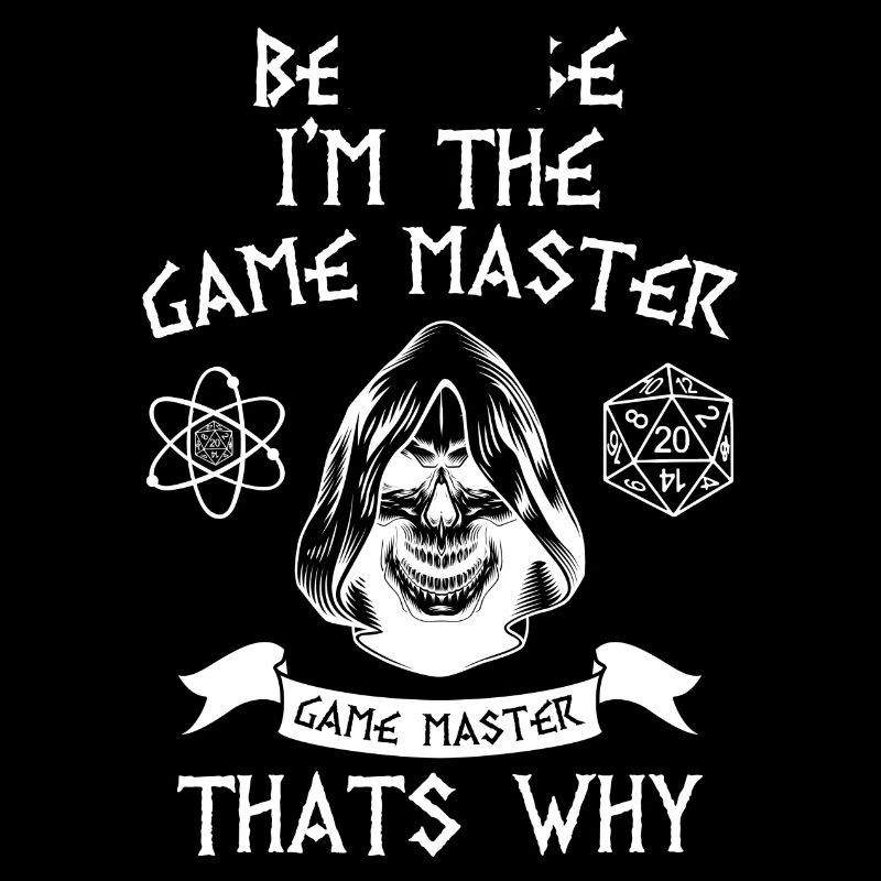Game master Nerd Rollenspiel Geek Geschenk