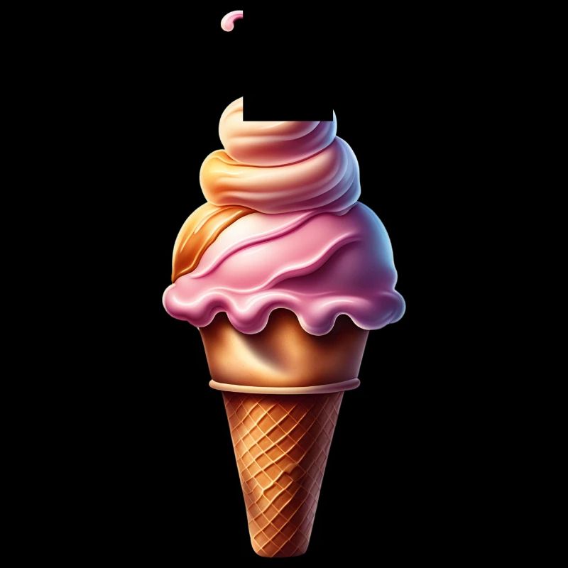 Cornet de glace mignon