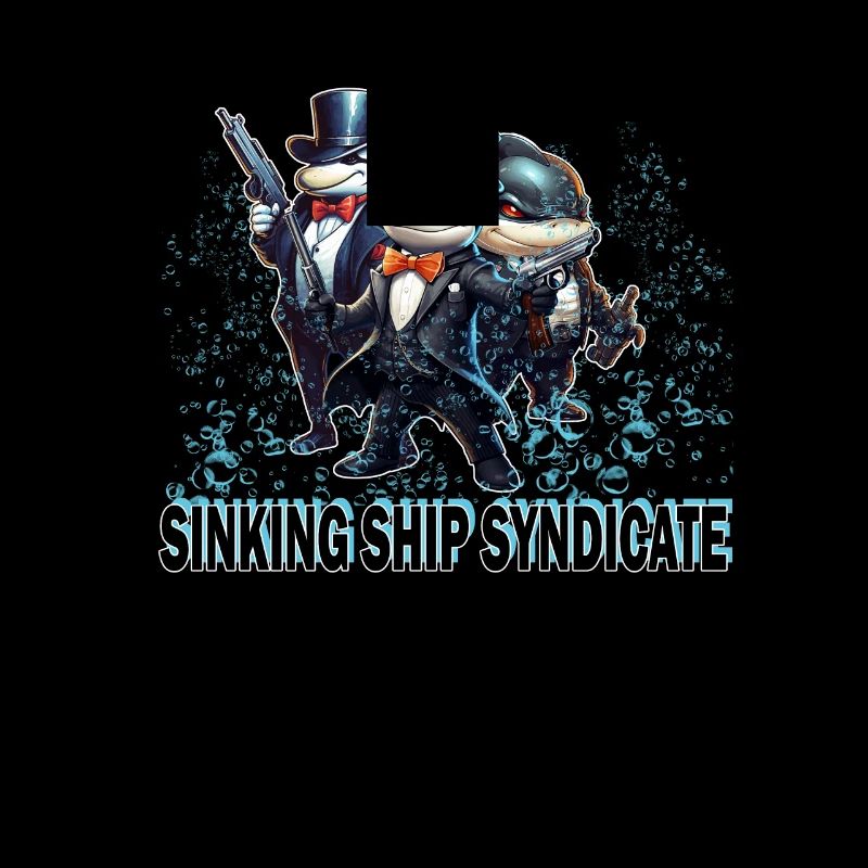 Funny Orca Sinking Ship Syndicate - Orcas Making