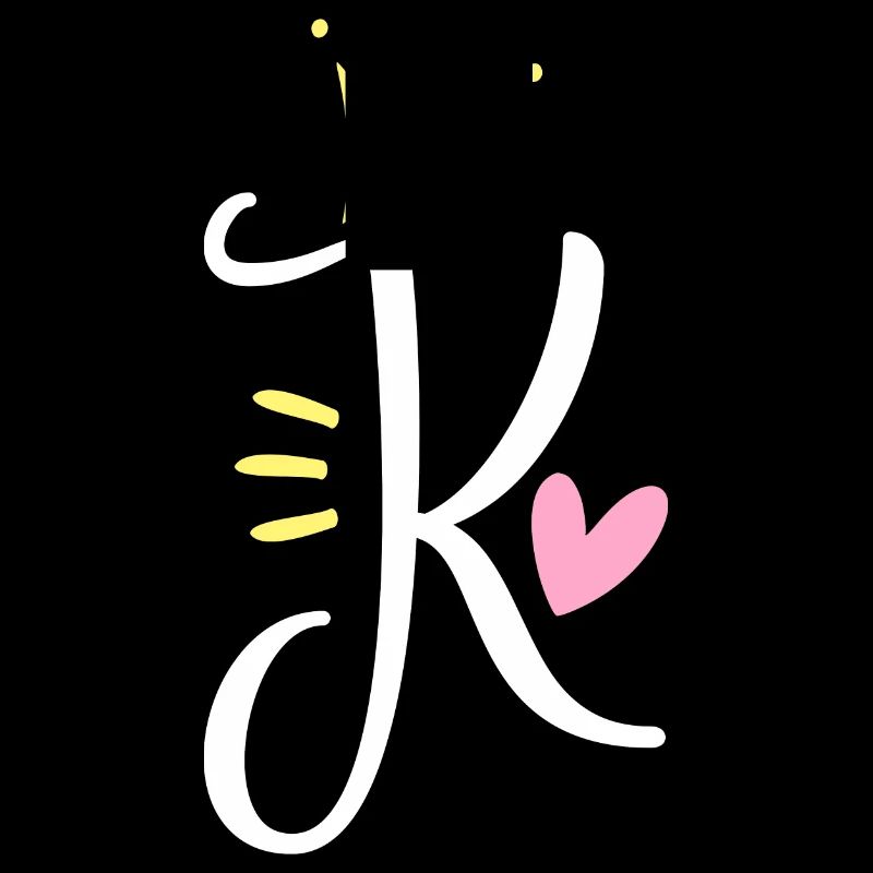 Buchstabe K Anfangsbuchstabe Krone