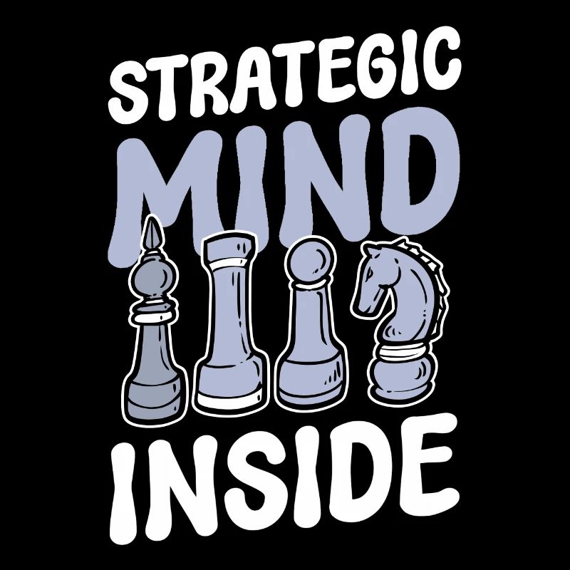 Strategic Mind Inside Schachspieler