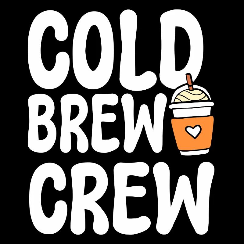 Cold Brew Crew Kellner an der Kaffeebar