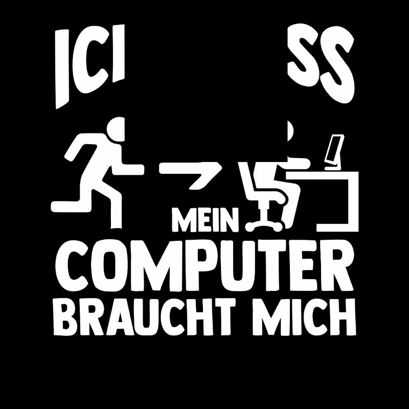 Computer Gamer Zocker Programmierer Administrator