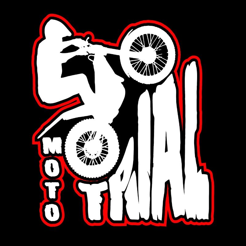 Fahrer von Moto Trial