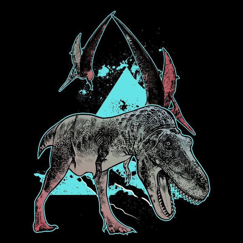 T-Rex fleischfressender Dinosaurier Jäger Urzeit
