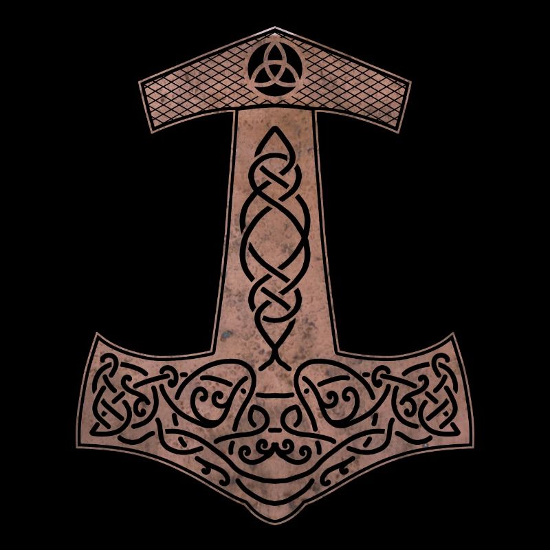 Hammer from Thor Mjölnir copper Viking gift