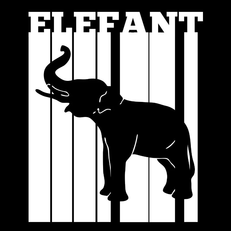 Dickhäuter Rüsseltier Elefant