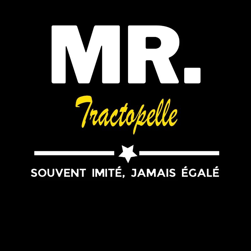 MR. souvent imité, jamais égalé Tractopelle