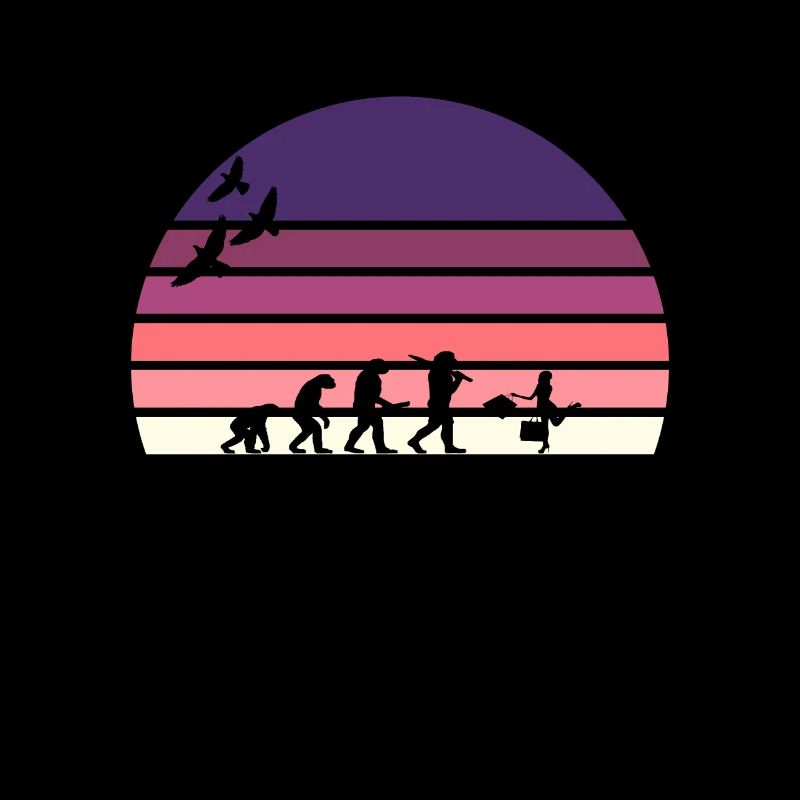 Retro Vintage Sunset Evolution EINKAUFEN