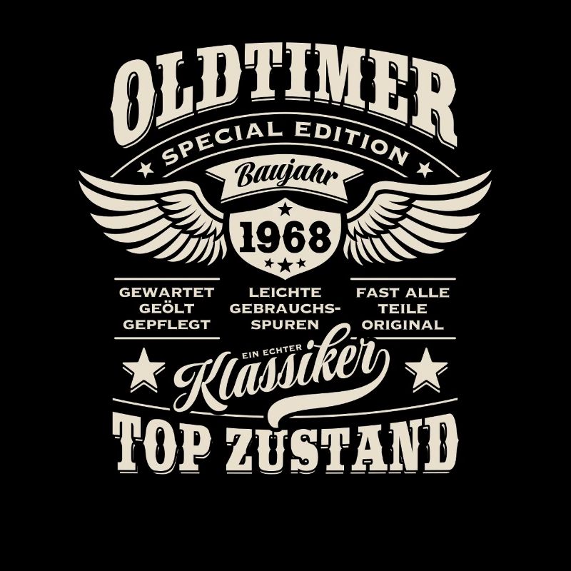 Oldtimer Baujahr 1968 - Geburtstag - Geschenk